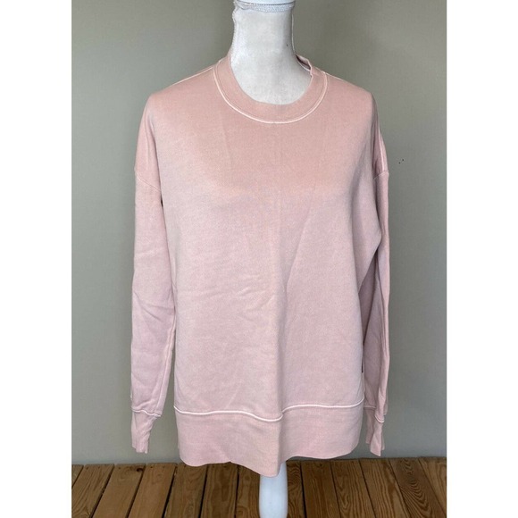 NWT Arizona Jeans Co Sweatshirt Size Medium Women’s Pink Pullover MSRP $39 - Picture 1 of 8